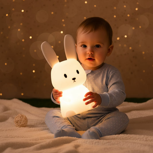 Veilleuse Lapin - 7 Couleurs - Veilleuse bébé