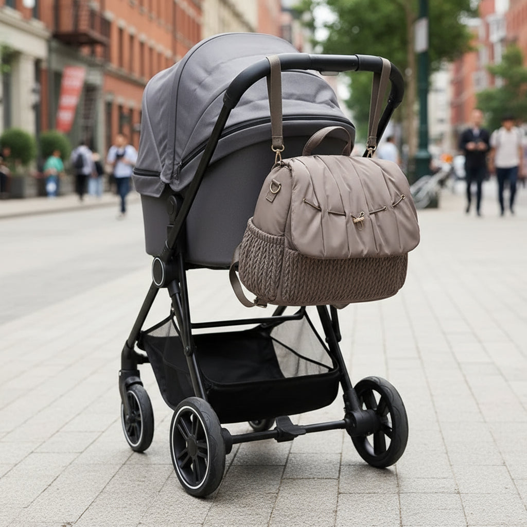 Sac à langer XXL - Gris - Sac à Langer