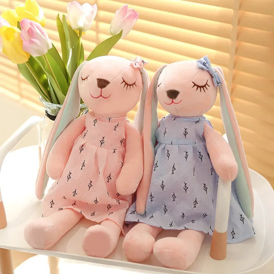 Peluche Lapin Rose Kalinou - Peluche