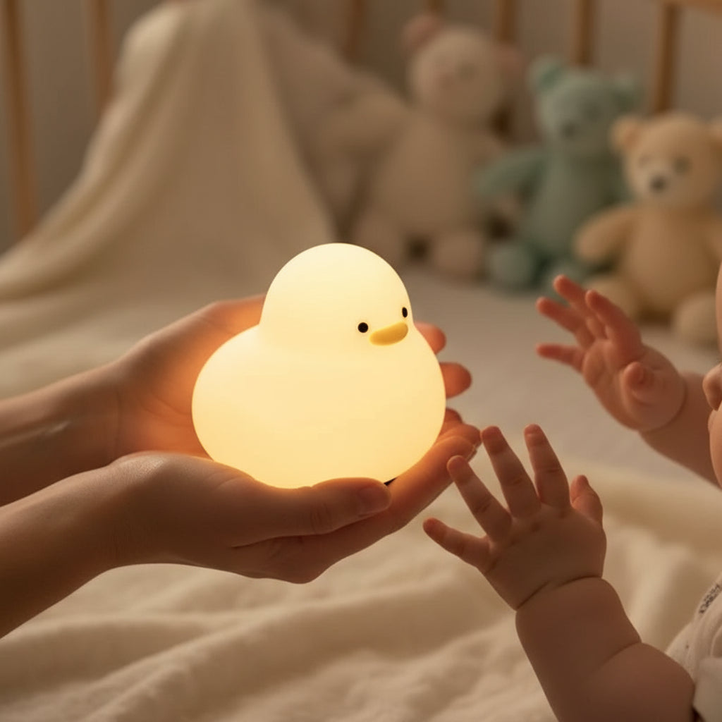 Veilleuse Canard - Lumière chaude - Veilleuse bébé