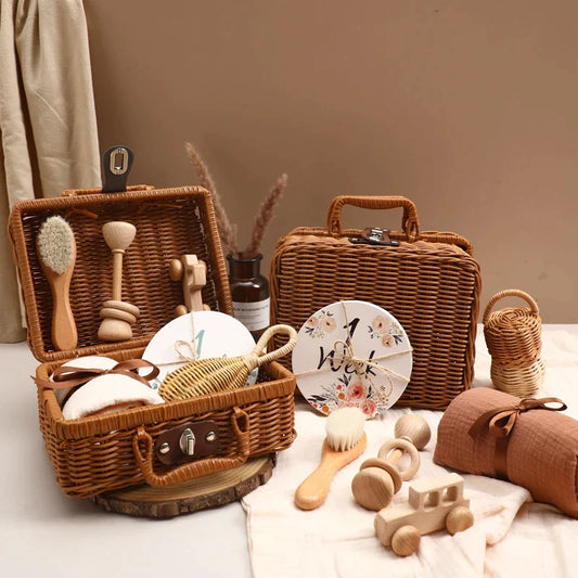 Cadeau bébé 6 Mois - Beige Rose