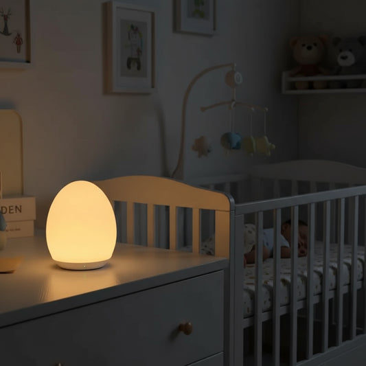 Veilleuse bébé Petit Œuf Couleur Chaude + 7 Couleurs / USB - Veilleuse bébé
