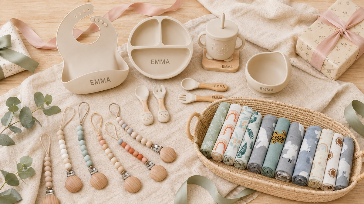 Liste de baby shower avec cadeaux utiles pour bébé