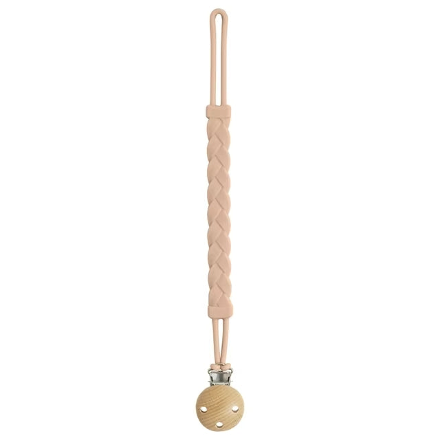 Attache Tetine en Silicone - Beige - Attache tétine