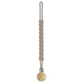 Attache Tetine en Silicone - Taupe - Attache tétine