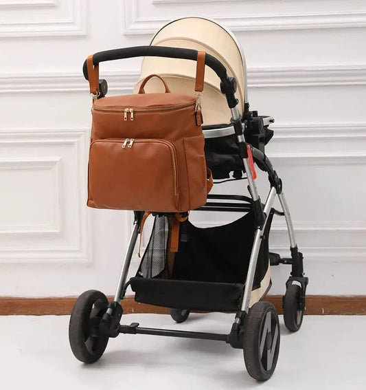 Ensemble Sac à Langer en Cuir - Sac à Langer