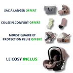 Poussette 3 en 1 Elegance - Poussette 3 en 1