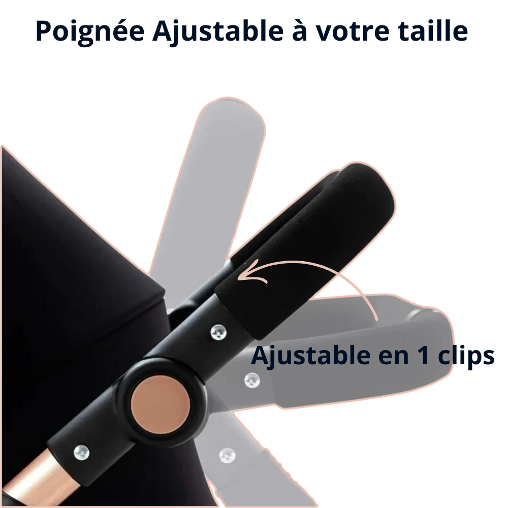 Poussette 3 en 1 Elegance