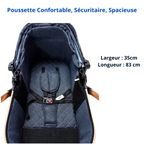 Poussette 3 en 1 Elegance