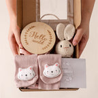 Coffret Naissance Fille - Rose