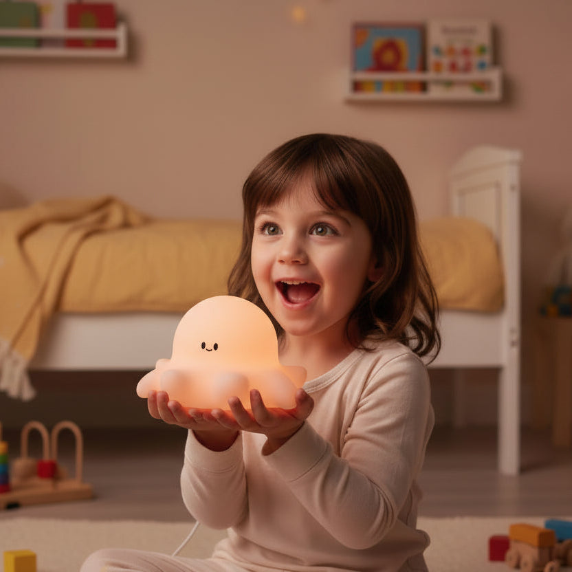 Veilleuse Bébé Petite Méduse