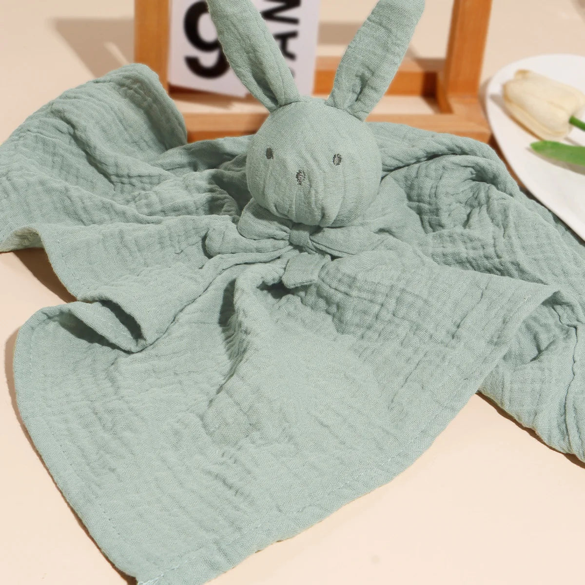 Doudou Petit Lapin en Coton Gaze