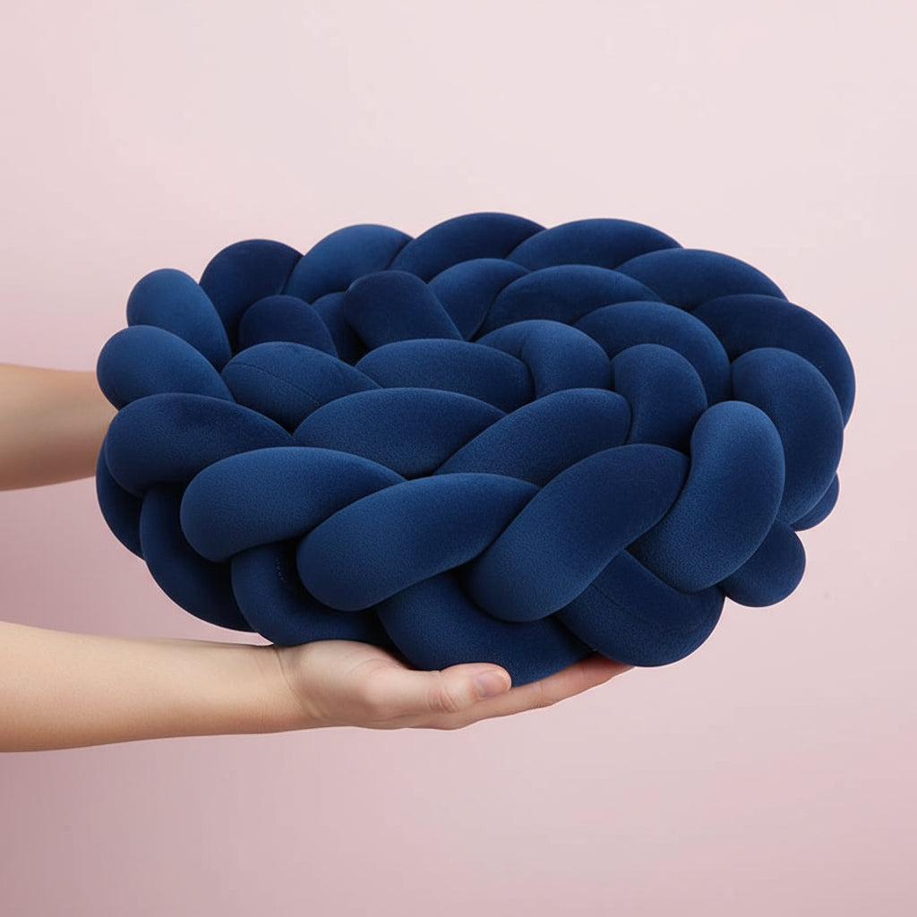 Tresse de lit Bébé - Bleu Marine / 1 mètre - Tresse de Lit