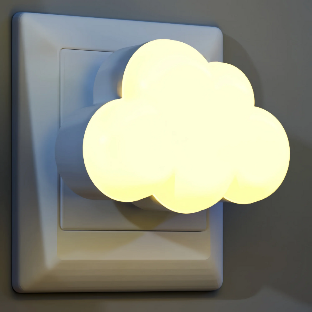Veilleuse Bébé Nuage à Capteur Crépusculaire