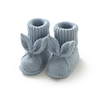 Chaussons Bébé Lapin en Maille Douce