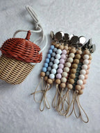 Attache tétine Bébé en Perles