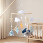 Mobile bébé de Lit Garçon Petit Requin