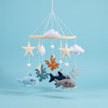 Mobile bébé de Lit Garçon Petit Requin