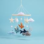Mobile bébé de Lit Garçon Petit Requin
