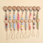 Attache Tétine Perles Petit Coeur - Attache Tétine