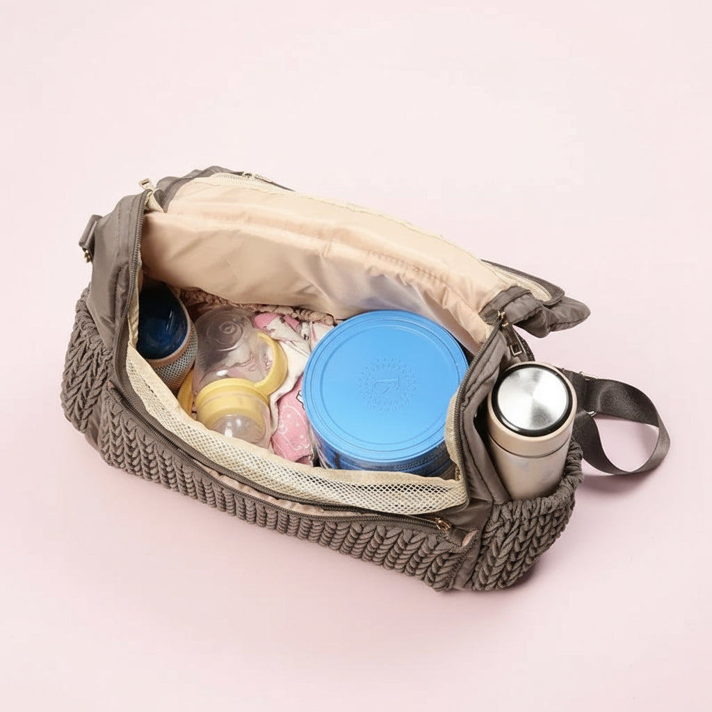 Sac à langer XXL - Gris - Sac à Langer