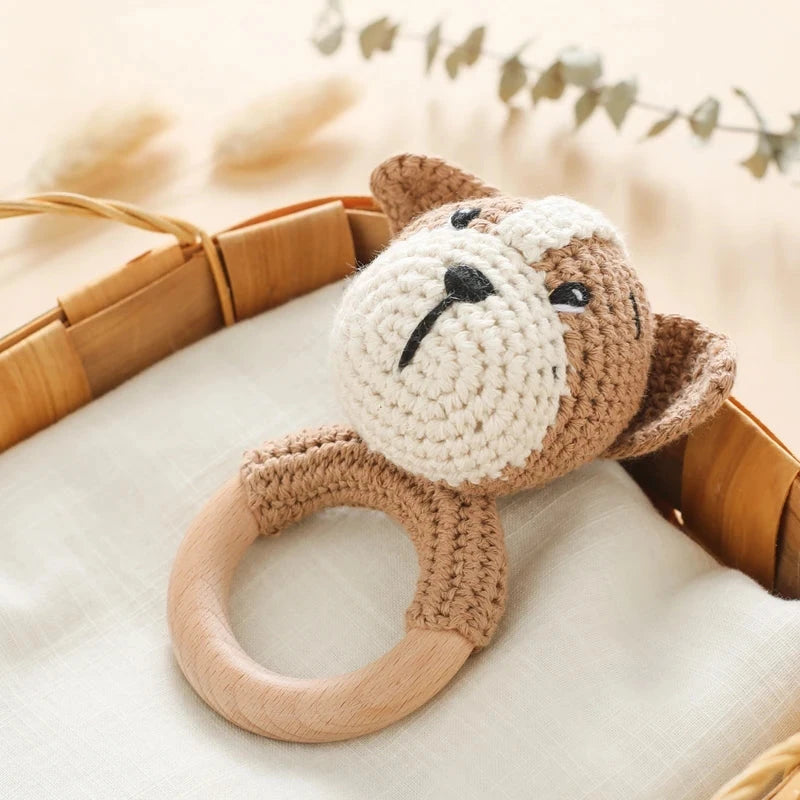 Hochet Bébé Petit chien - Petit Chien - Hochet bebe