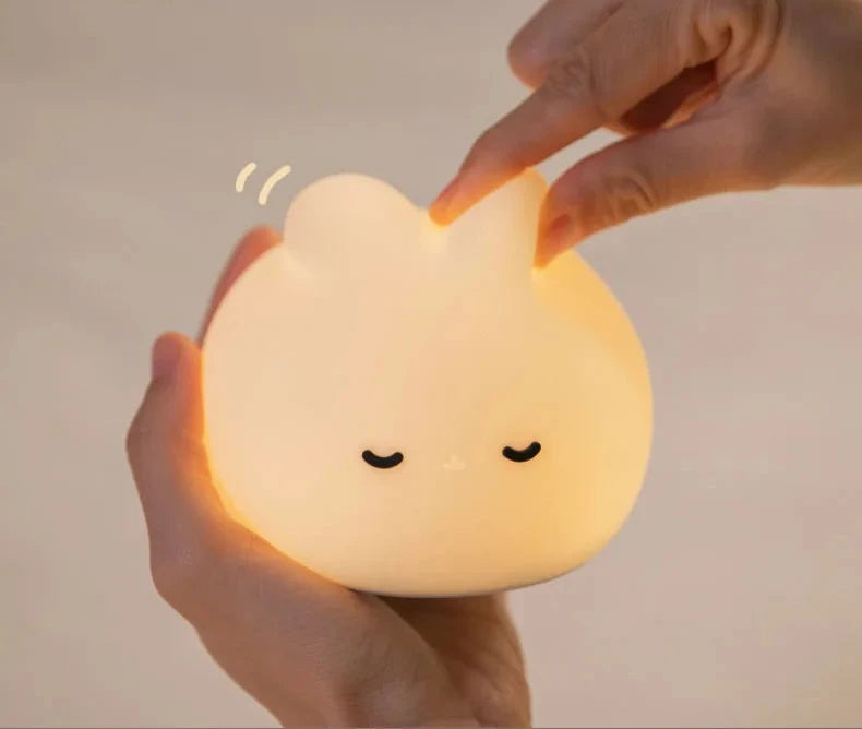 Veilleuse Petit Lapin - 7 Couleurs / USB Plug - Veilleuse bébé