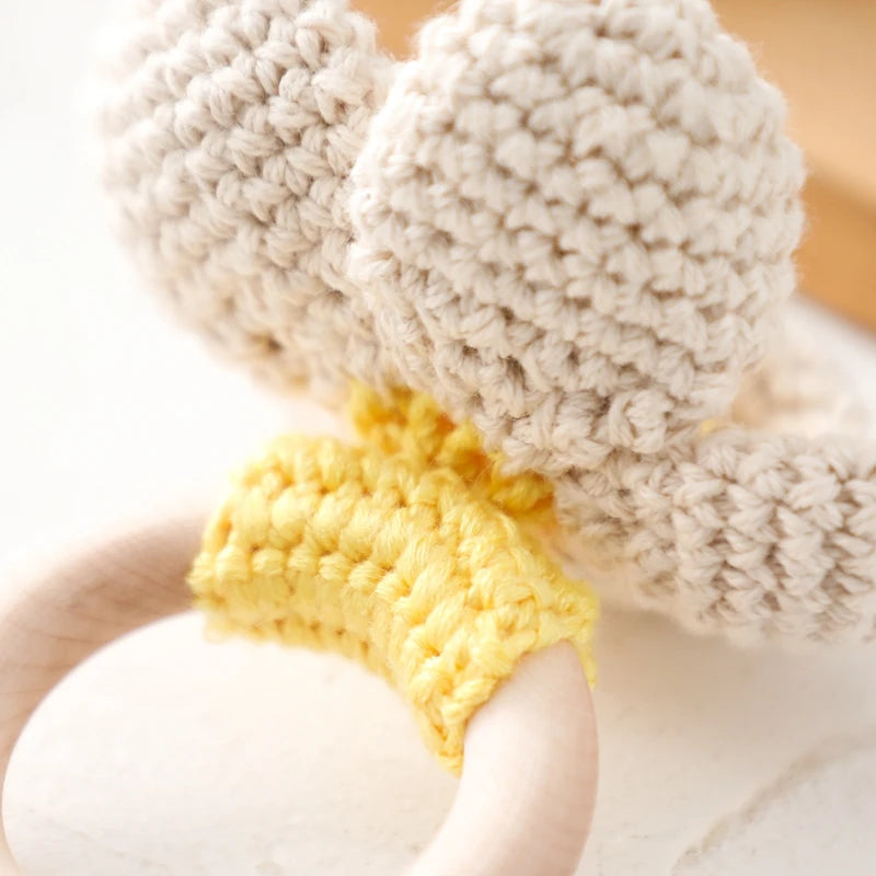 Hochet Crochet Petite Fleur - Petite Fleur - Hochet bebe