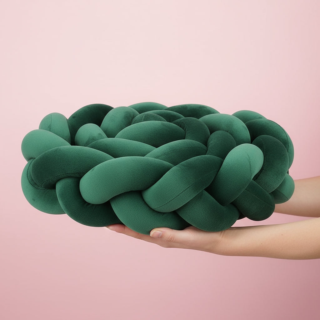 Tresse de lit Bébé - Vert Canard / 1 mètre - Tresse de Lit