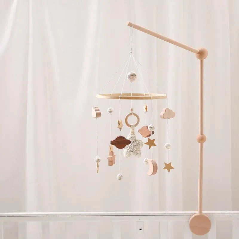 Mobile Bébé étoile Blanche - Blanc - Mobile bébé