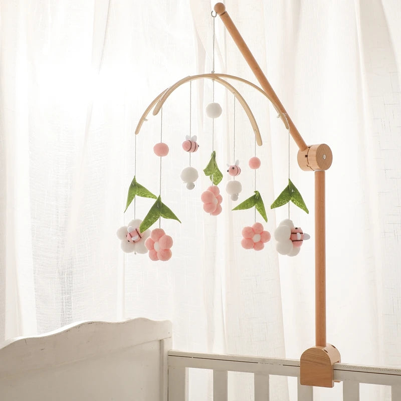 Mobile Bébé Petites Fleurs et Abeilles