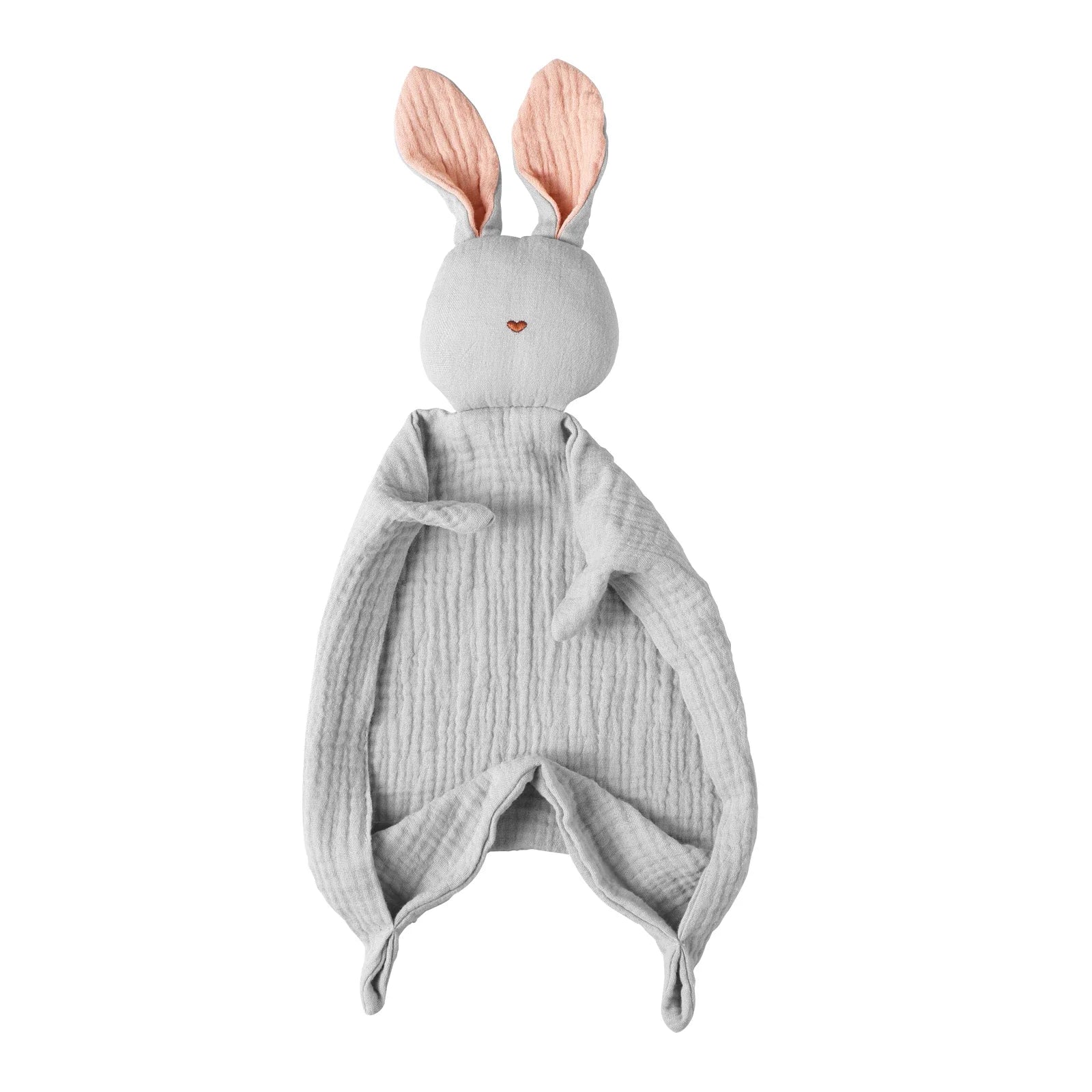 Doudou Lapin aux Grandes Oreilles - Gris - Doudou bébé