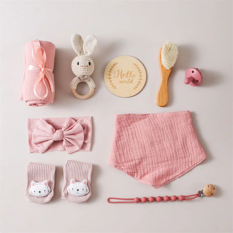 Coffret Naissance Fille - Rose