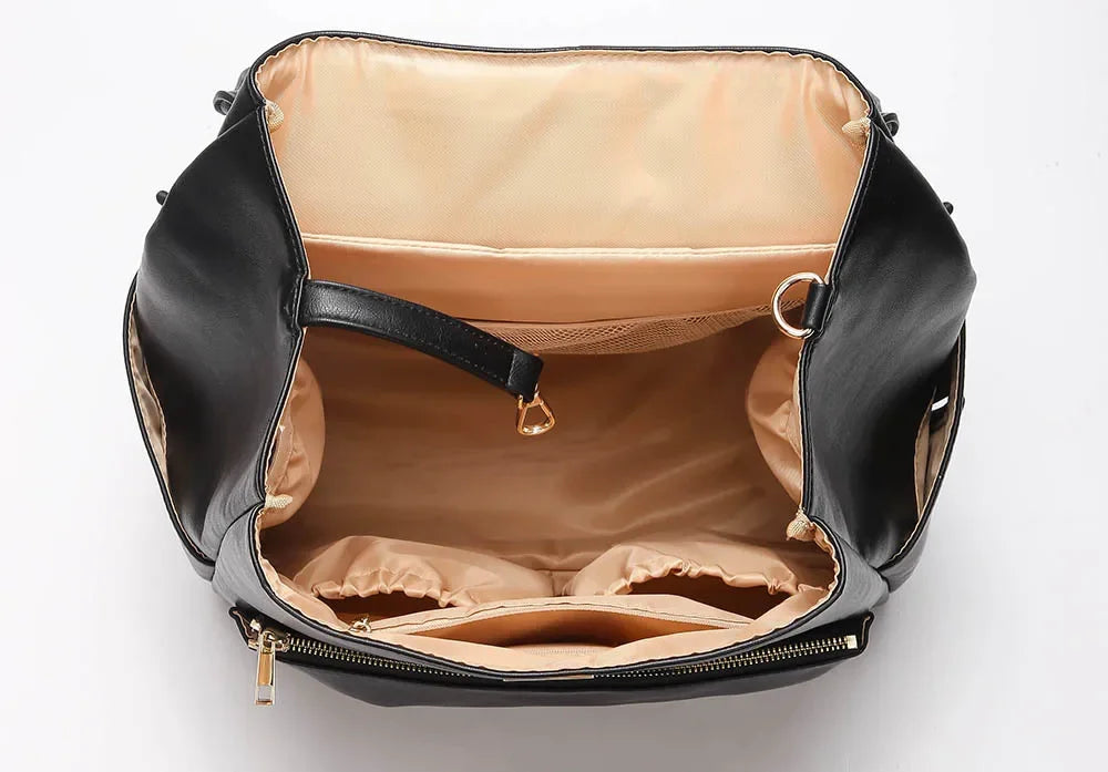 Sac à Dos Pour Bébé en Cuir Vanity - SAC A LANGER