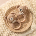 Hochet Crochet Ourson - Petit Ours - Hochet bebe