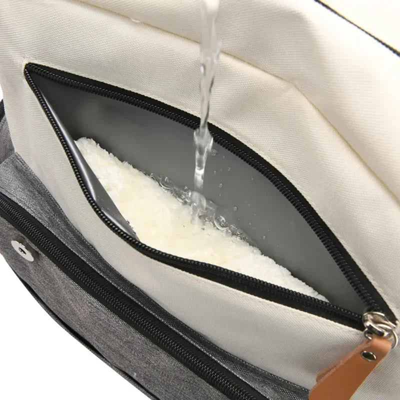 Sac à Langer à Dos Imperméable avec Tapis à Langer