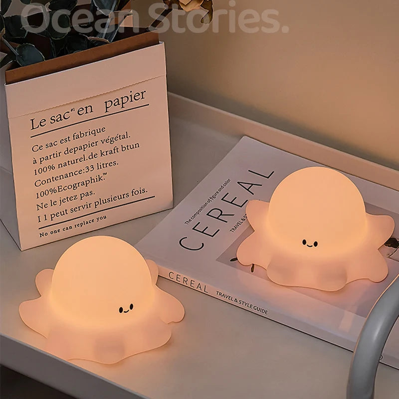 Veilleuse Bébé Petite Méduse