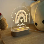 Veilleuse Bébé Personnalisée Arc En Ciel - Veilleuse bébé