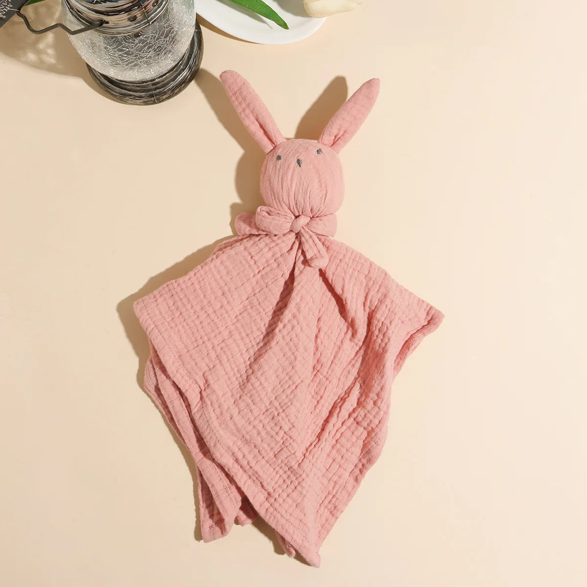 Doudou Petit Lapin en Coton Gaze
