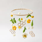 Mobile Bébé Petites Fleurs et Abeilles