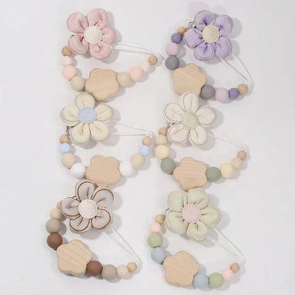 Attache tétine Personnalisé Petite Fleur - Attache Tétine
