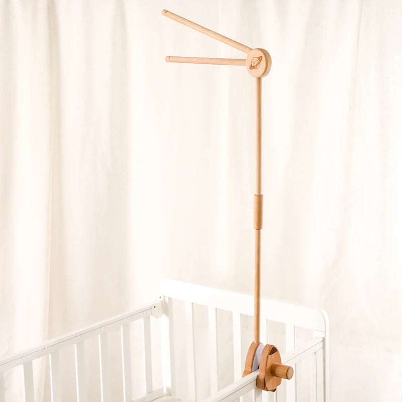 Support Mobile Bébé - Bois Simple