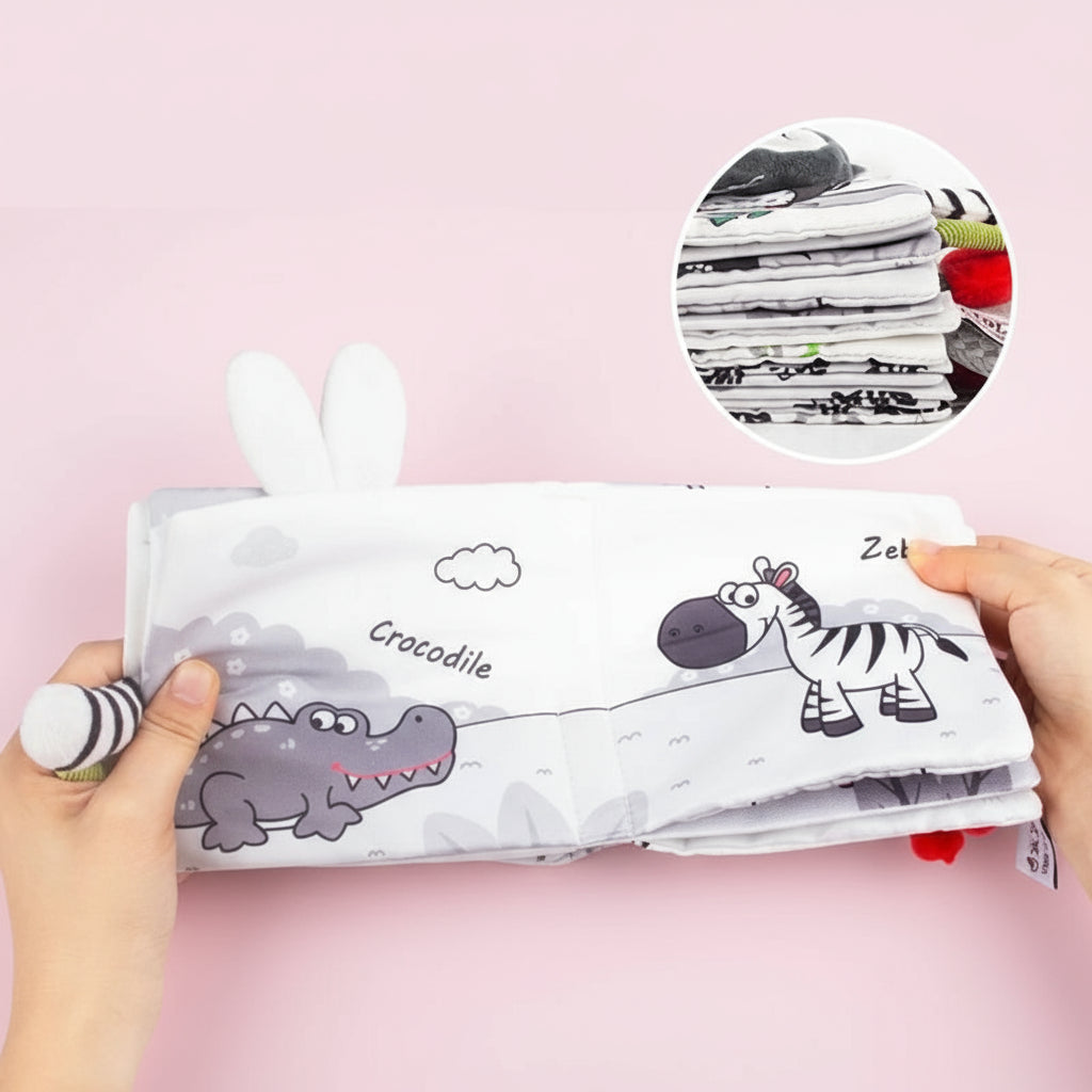 Livre sensoriel Bébé - Jouet En bois bébé