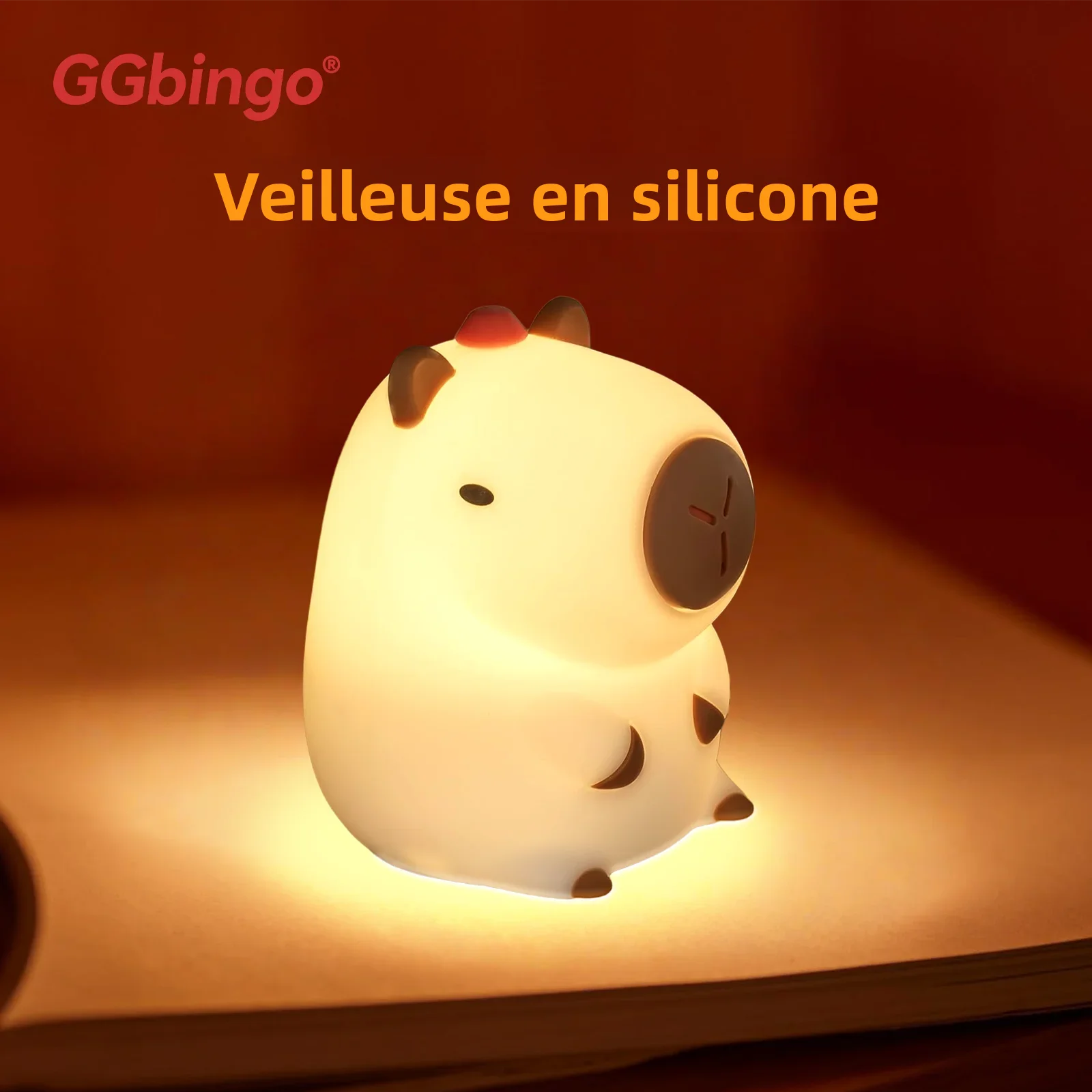 Veilleuse Bébé Animaux en Silicone – 3 Modèles