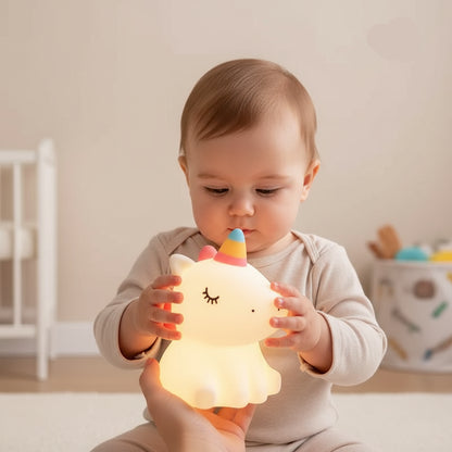Veilleuse Bébé Fille Petite Licorne Licorne - Veilleuse bébé
