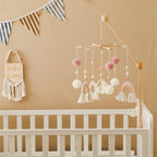 Mobile bébé Arc en Ciel Rose Rose - Mobile bébé