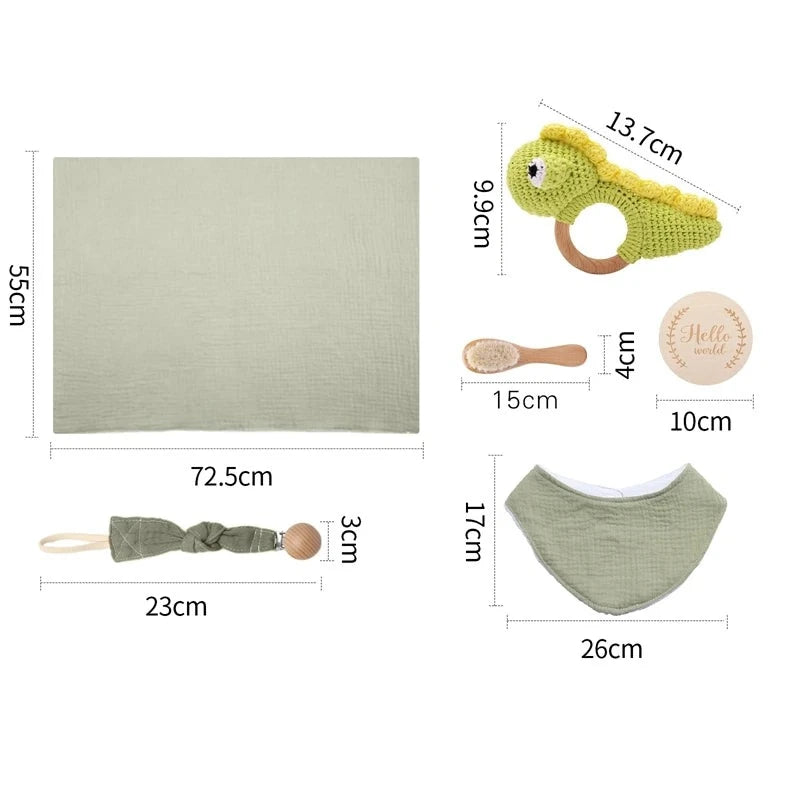 Coffret Naissance Garçon - Dinosaure - Coffrets cadeaux pour bébés