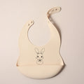 Bavoir Bébé Personnalisé en Silicone avec Poche