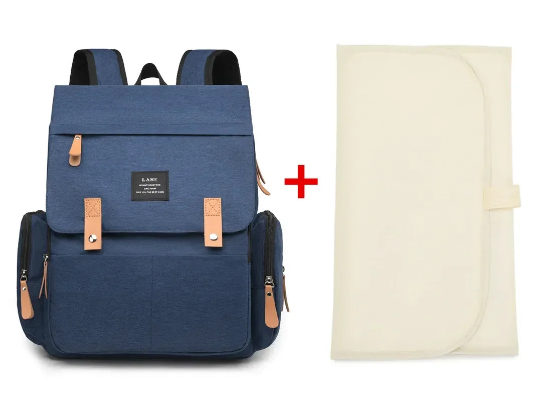 Sac à Langer à Dos Imperméable avec Tapis à Langer