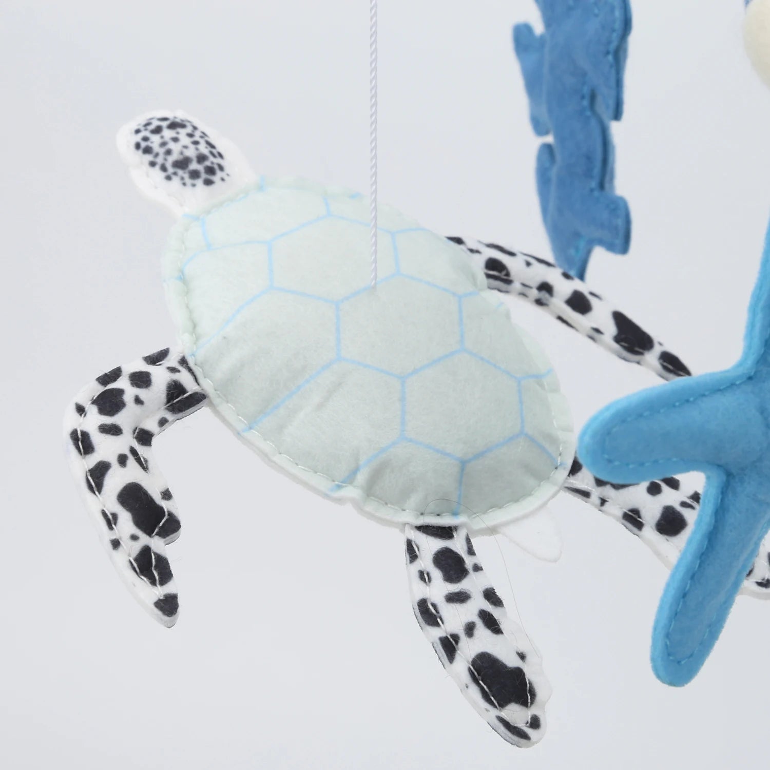 Mobile bébé Tortue et Etoile de Mer